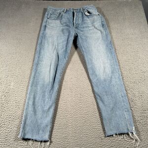 Citizens of Humanity Liya High Rise Classic Fit Crop Jeans light Wash Size 30